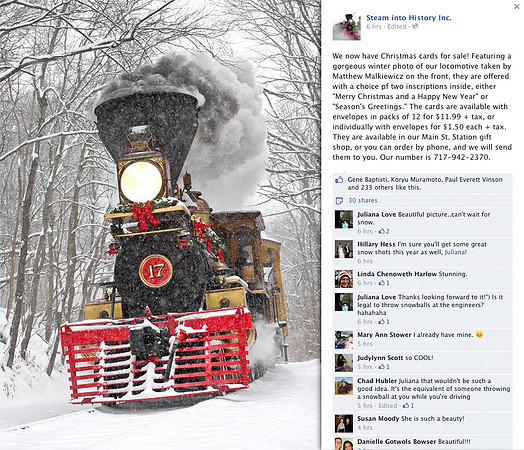 "Steam Into History"