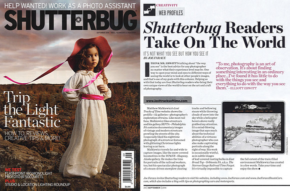 "Shutterbug Magazine"