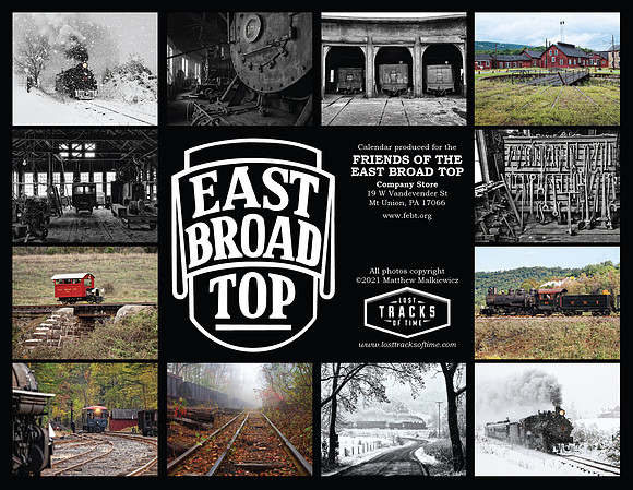 "East Broad Top 2021 Calendar"